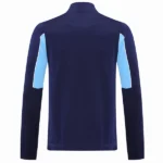 Ropa Deportiva Con Cremallera Larga Manchester City 2025 2026 Azul