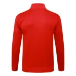 Ropa Deportiva Con Cremallera Larga Manchester United 2025 2026 Rojo Amarillo