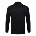 Ropa Deportiva Con Cremallera Larga Manchester United 2025 2026 Negro Amarillo Azul