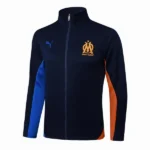 Ropa Deportiva Con Cremallera Larga Marsella 2024 2025 Azul Marino