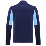 Ropa Deportiva Con Cremallera Larga Marsella 2025 2026 Azul
