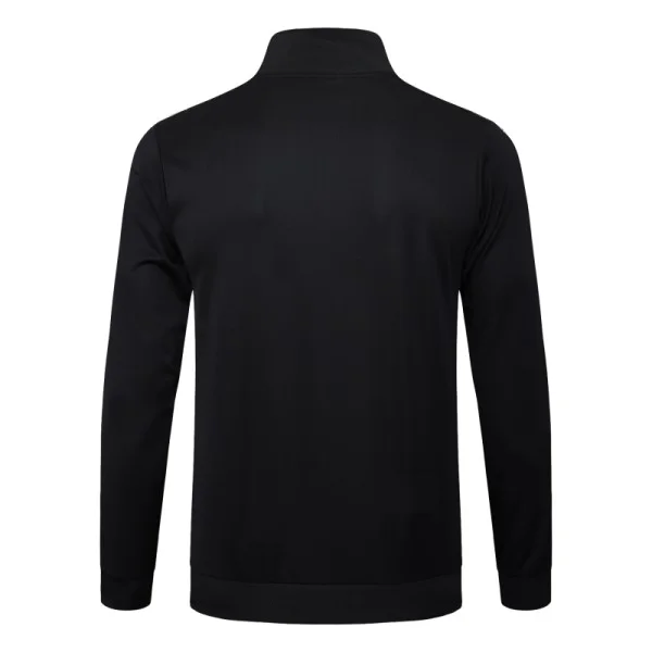 Ropa Deportiva Con Cremallera Larga México 2026 Negro México Chándal 2026 Negro - Chándal México | tiendasdefutboles