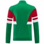 Ropa Deportiva Con Cremallera Larga México 2026 Verde Rojo