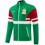 Ropa Deportiva Con Cremallera Larga México 2026 Verde Rojo