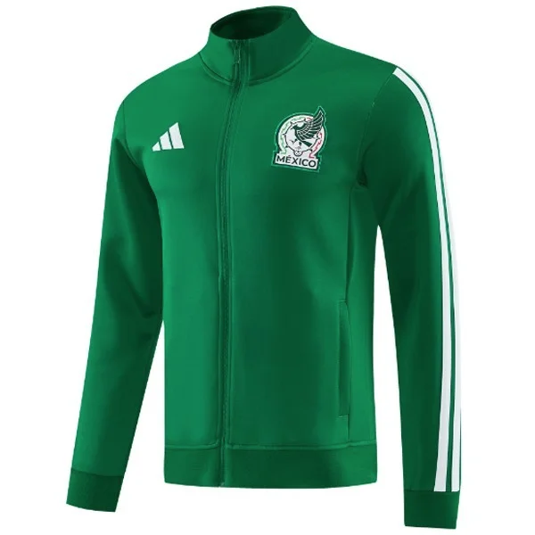 Ropa Deportiva Con Cremallera Larga México 2026 Verde México Chándal 2026 Verde - Chándal México | tiendasdefutboles