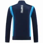 Ropa Deportiva Con Cremallera Larga Napoli 2025 2026 Azul I Marino