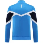 Ropa Deportiva Con Cremallera Larga Napoli 2025 2026 Azul II Negro