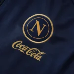 Ropa Deportiva Con Cremallera Larga Napoli 2025 2026 Azul Marino