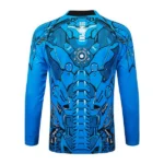 Ropa Deportiva Con Cremallera Larga Napoli 2025 2026 Azul Negro