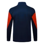 Ropa Deportiva Con Cremallera Larga Paris Saint Germain 2025 2026 Azul Marino Rojo
