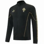 Ropa Deportiva Con Cremallera Larga Portugal 2026 Negro Amarillo