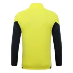 Ropa Deportiva Con Cremallera Larga Real Madrid 2025 2026 Amarillo Negro