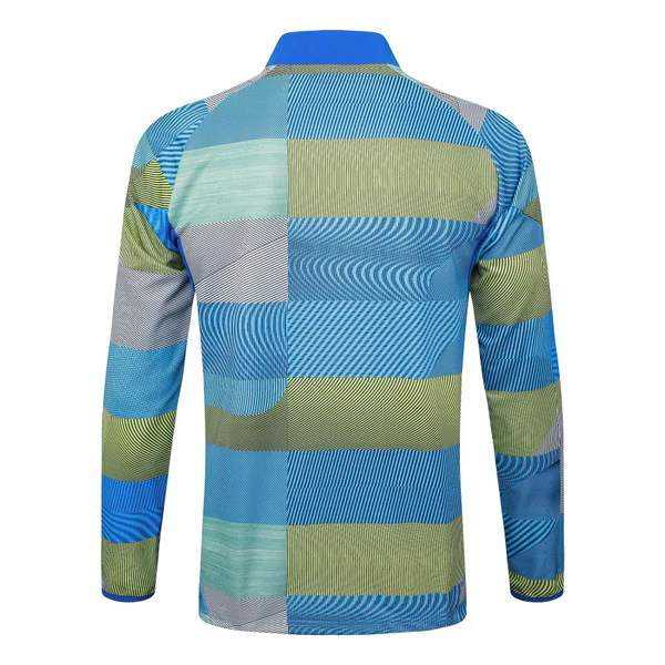 Ropa Deportiva Con Cremallera Larga Real Madrid 2025 2026 Azul Amarillo Real Madrid Chándal 2025 2026 Azul - Maglia Real Madrid | tiendasdefutboles