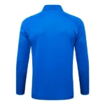 Ropa Deportiva Con Cremallera Larga Real Madrid 2025 2026 Azul Blanco