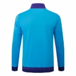 Ropa Deportiva Con Cremallera Larga Real Madrid 2025 2026 Azul Purpura