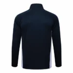 Ropa Deportiva Con Cremallera Larga Real Madrid 2025 2026 Azul Marino I Blanco