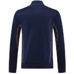 Ropa Deportiva Con Cremallera Larga Real Madrid 2025 2026 Azul Marino