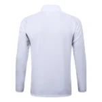Ropa Deportiva Con Cremallera Larga Real Madrid 2025 2026 Blanco