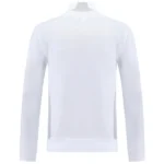 Ropa Deportiva Con Cremallera Larga Real Madrid 2025 2026 Blanco I Gris