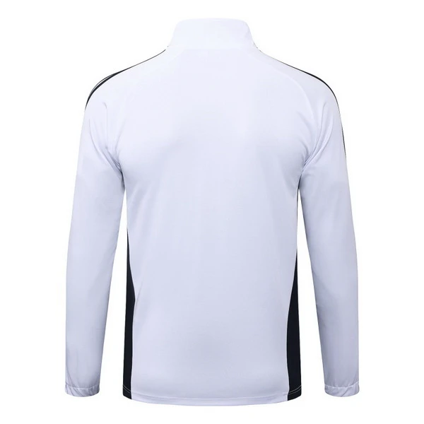 Ropa Deportiva Con Cremallera Larga Real Madrid 2025 2026 Blanco Purpura Real Madrid Chándal 2025 2026 Blanco - Maglia Real Madrid | tiendasdefutboles