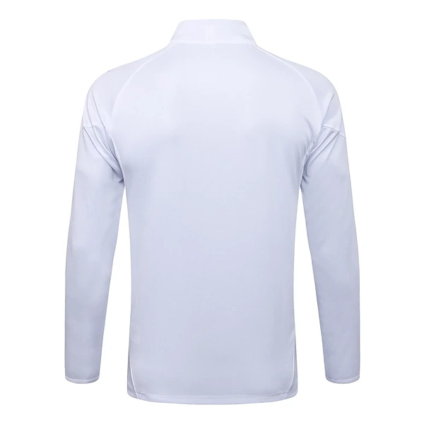 Ropa Deportiva Con Cremallera Larga Real Madrid 2025 2026 Blanco Azul Real Madrid Chándal 2025 2026 Blanco - Maglia Real Madrid | tiendasdefutboles