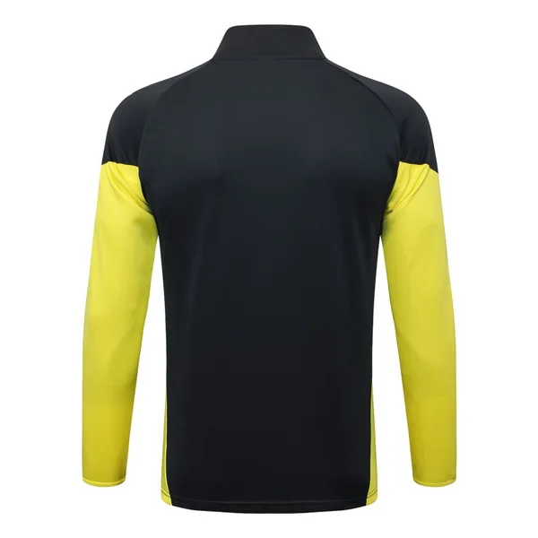 Ropa Deportiva Con Cremallera Larga Real Madrid 2025 2026 Gris Amarillo Real Madrid Chándal 2025 2026 Gris - Maglia Real Madrid | tiendasdefutboles