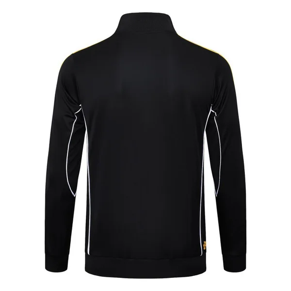 Ropa Deportiva Con Cremallera Larga Real Madrid 2025 2026 Negro Amarillo Real Madrid Chándal 2025 2026 Negro - Maglia Real Madrid | tiendasdefutboles