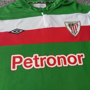 Athletic Bilbao Camiseta 2011 2012 Segunda Verde - Camiseta Athletic Bilbao | tiendasdefutboles