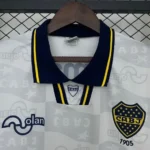 Segunda Camiseta Boca Juniors Retro 1995 1996 Blanco