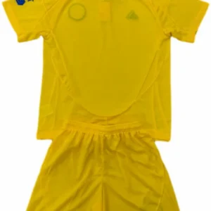 Leeds United Niños Conjunto 2024 2025 Segunda Amarillo - Tuta Leeds United Niños | tiendasdefutboles