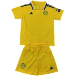 Segunda Camiseta Conjunto De Niños Leeds United 2024 2025 Amarillo