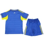 Segunda Camiseta Conjunto De Niños Leeds United 2025 2026 Azul Amarillo