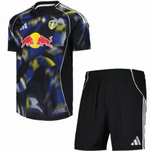 Leeds United Niños Conjunto 2025 2026 Segunda Azul - Tuta Leeds United Niños | tiendasdefutboles