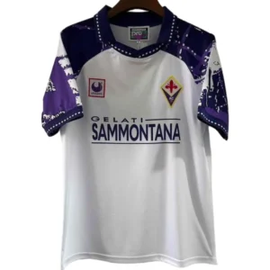 ACF Fiorentina Camiseta Segunda Blanca - Camiseta Acf Fiorentina | tiendasdefutboles