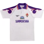 Segunda Camiseta Fiorentina Retro 1995 1996 Blanco