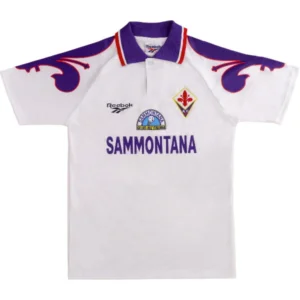 ACF Fiorentina Camiseta Segunda Blanca - Camiseta Acf Fiorentina | tiendasdefutboles