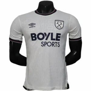 West Ham United Camiseta Edición Jugadores 2025 2026 Segunda Blanca - Camiseta West Ham United | tiendasdefutboles