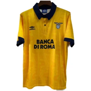 SS Lazio Camiseta Segunda Amarilla | tiendasdefutboles