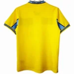 Segunda Camiseta Lazio Retro 1998 1999 Amarillo