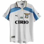 SS Lazio Camiseta 2000 Segunda Blanca | tiendasdefutboles