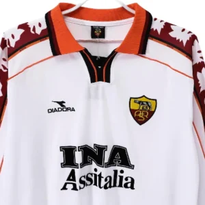 AS Roma Camiseta Segunda Blanca - Camiseta As Roma | tiendasdefutboles