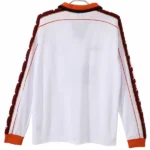 Segunda Camiseta Manga Larga As Roma Retro 1998 1999 Blanco