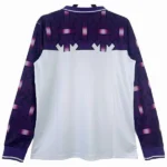Segunda Camiseta Manga Larga Fiorentina Retro 1992 1993 Blanco