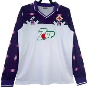 ACF Fiorentina Camiseta Segunda Blanca - Camiseta Acf Fiorentina | tiendasdefutboles