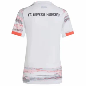 Bayern Múnich Mujer Camiseta 2025 2026 Segunda Blanca - Camiseta Bayern Munich Mujer | tiendasdefutboles