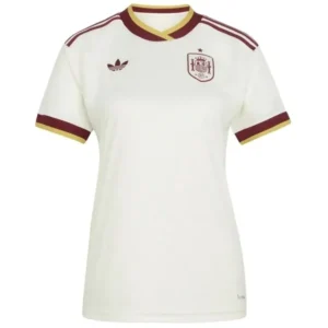 España Mujer Camiseta 2026 Segunda Blanca - Camiseta España Mujer Blanca | tiendasdefutboles