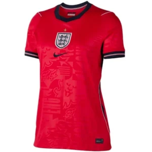 Inglaterra Mujer Camiseta 2026 Segunda Roja - Camiseta Inglaterra Mujer | tiendasdefutboles