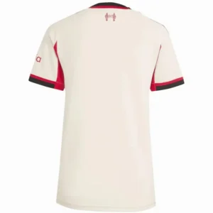 Liverpool Mujer Camiseta 2025 2026 Segunda Amarilla - Camiseta Liverpool Mujer | tiendasdefutboles