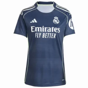 Real Madrid Mujer Camiseta 2025 2026 Segunda Azul - Camiseta Real Madrid Mujer 2025 | tiendasdefutboles