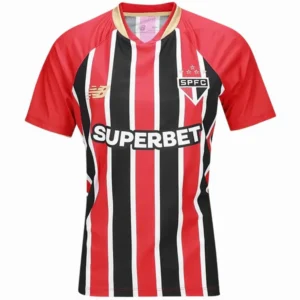 São Paulo Mujer Camiseta 2025 2026 Segunda Roja - Camiseta Sao Paulo Mujer | tiendasdefutboles